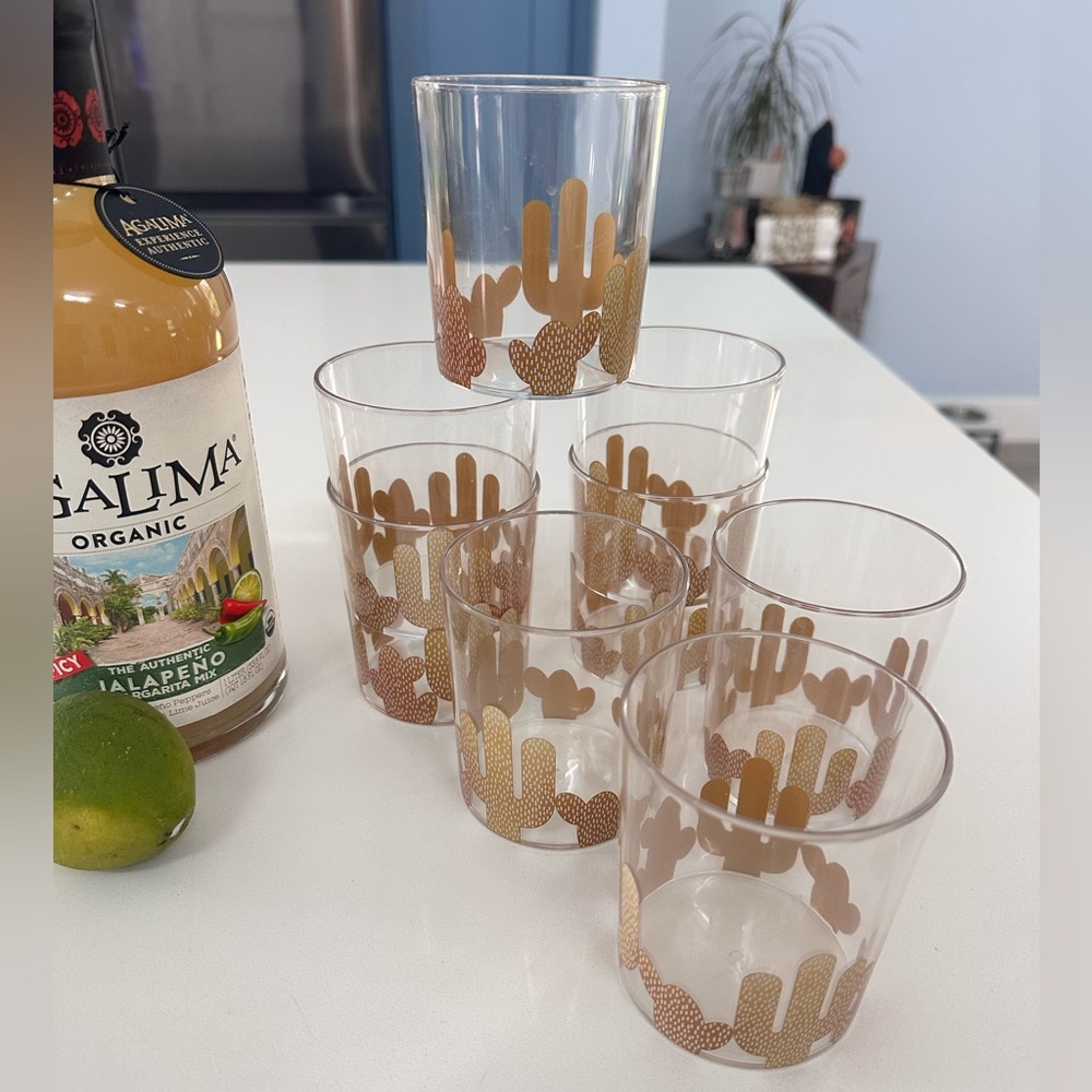 Cactus Pattern Cup Set